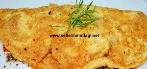 Biberli omlet tarifi