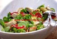 Enginarlı semiz otu salatası-Semiz otu salatası…