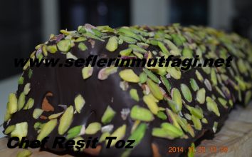 Fıstıklı çikolatalı baton kek