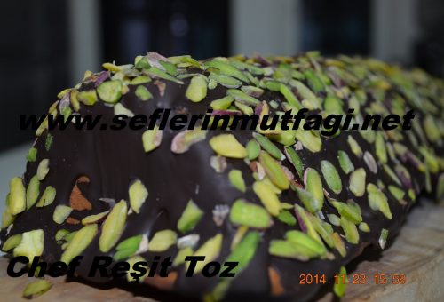Fıstıklı çikolatalı baton kek